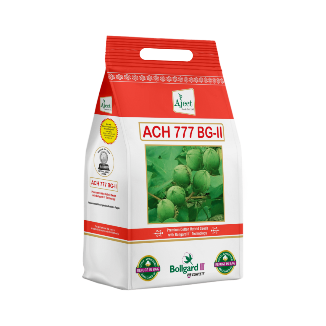 ACH-777 BG-II Cotton Seeds - Ajeet | F1 Hybrid | Buy Online Now - DesiKheti