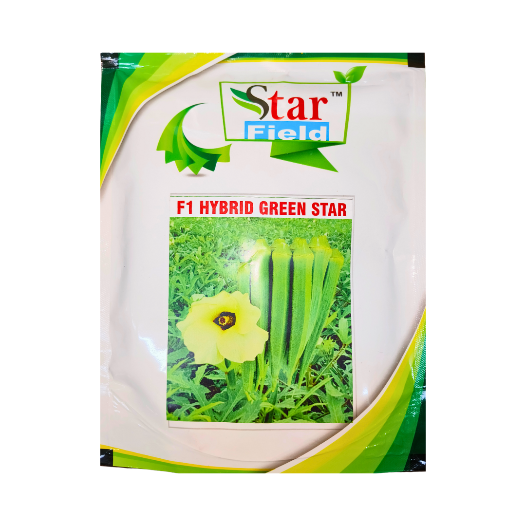 Green Star Bhendi Seeds - Star Field | F1 Hybrid | Buy Online Now