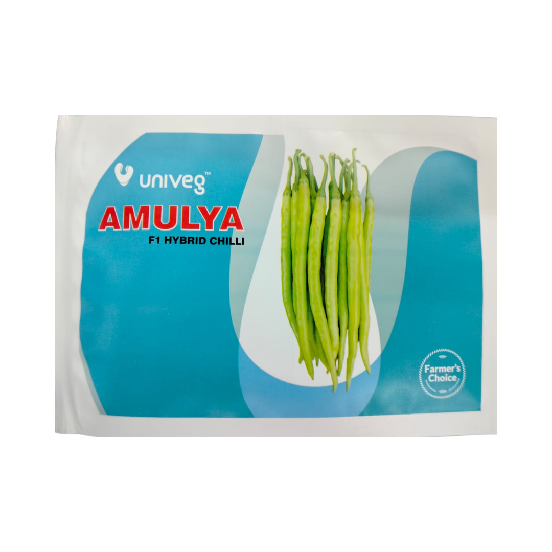 Amulya Chilli Seeds - Univeg | F1 Hybrid | Buy Online at Best Price