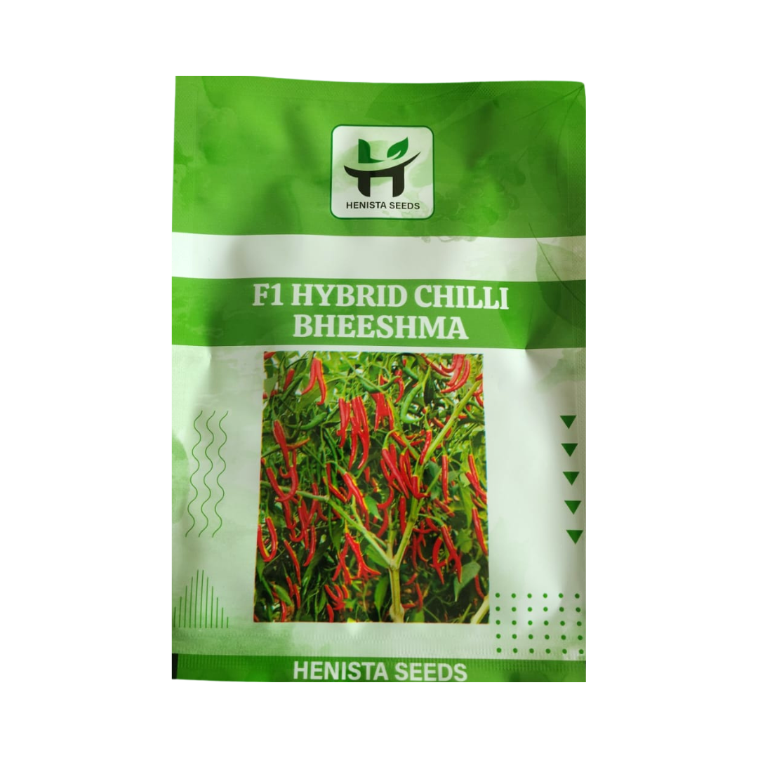 Bheeshma Chilli Seeds - Henista Seeds | F1 Hybrid | Buy Online Now