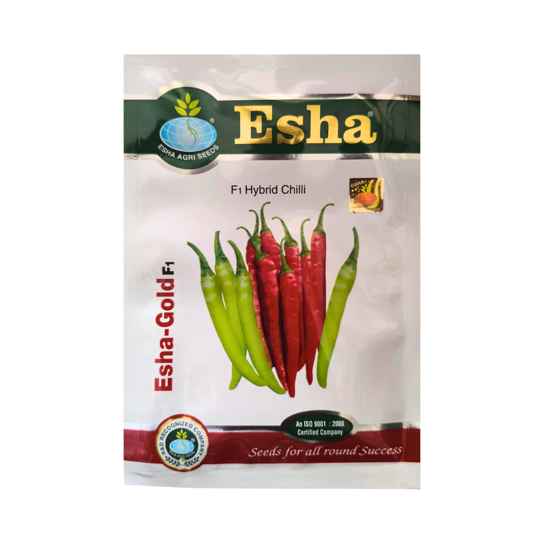 Esha Gold Chilli Seeds - Esha | F1 Hybrid | Buy Online at Best Price