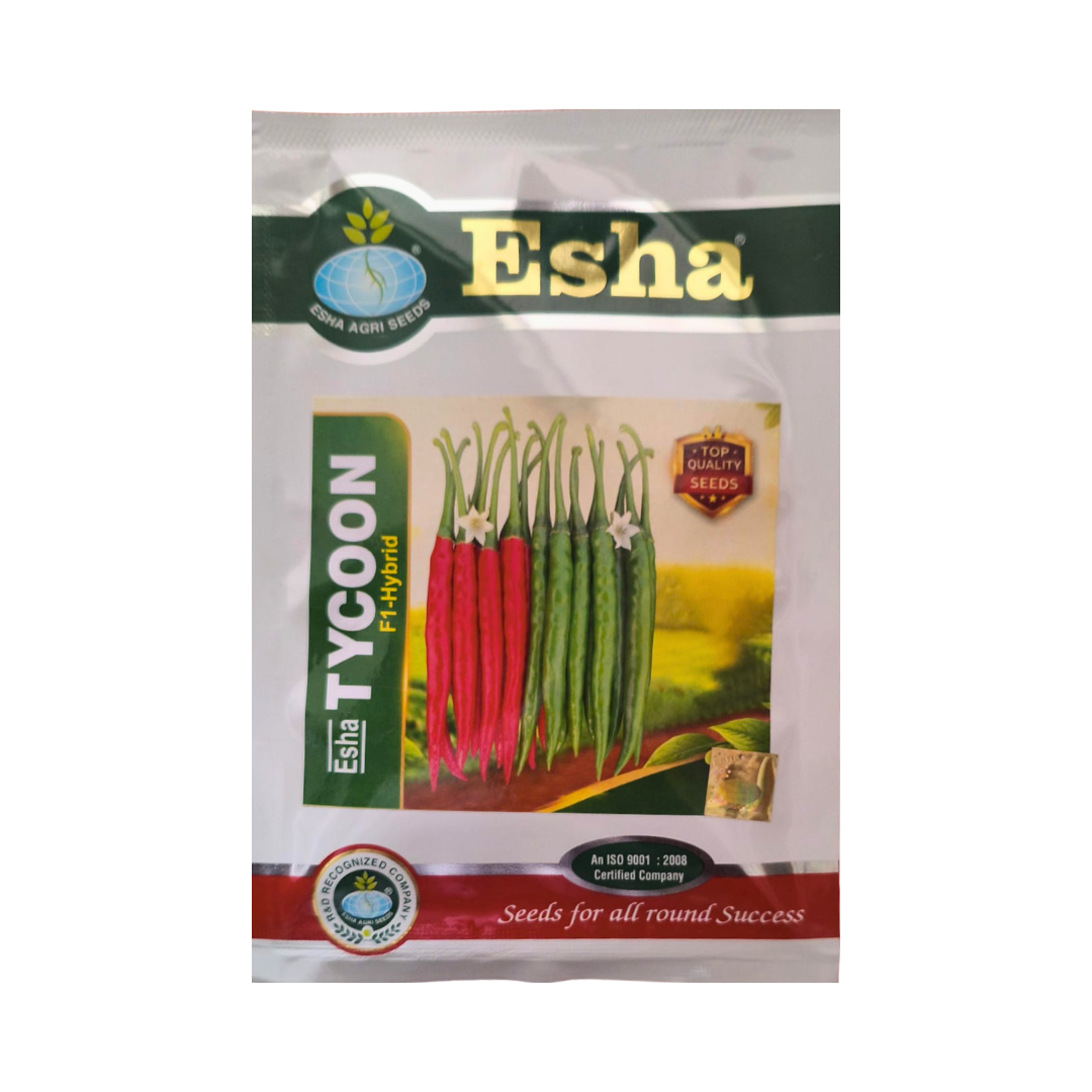 Esha Tycoon Chilli Seeds - Esha | F1 Hybrid | Buy Online at Best Price