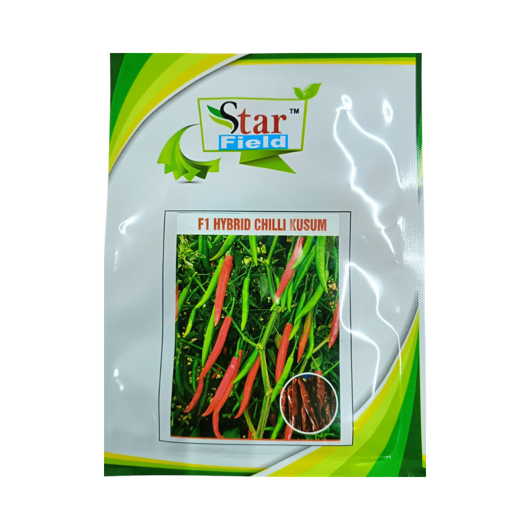 Kusum Chilli Seeds - Star Field | F1 Hybrid | Buy Online at Best Price