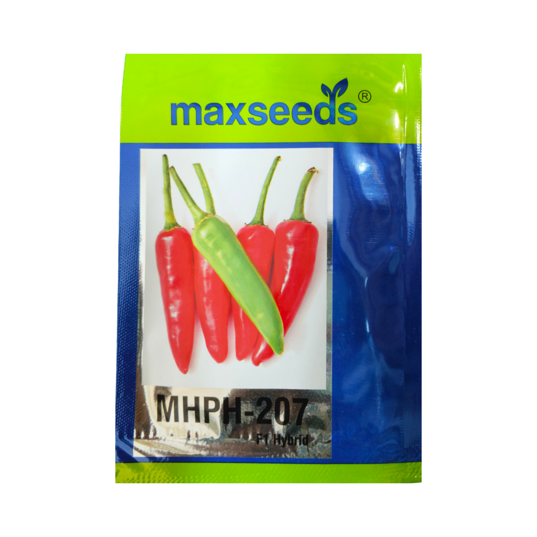 MHPH-207 Chilli Seeds - Max | F1 Hybrid Mirchi | Buy Online - DesiKheti