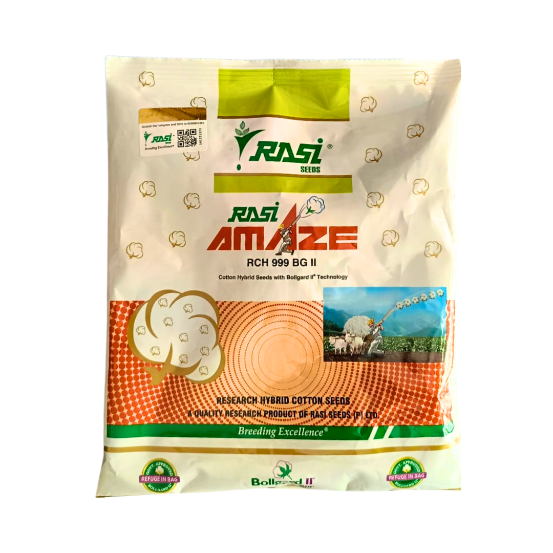 Rasi Amaze (RCH 999) Cotton Seeds | F1 Hybrid | Buy Online at Best Price