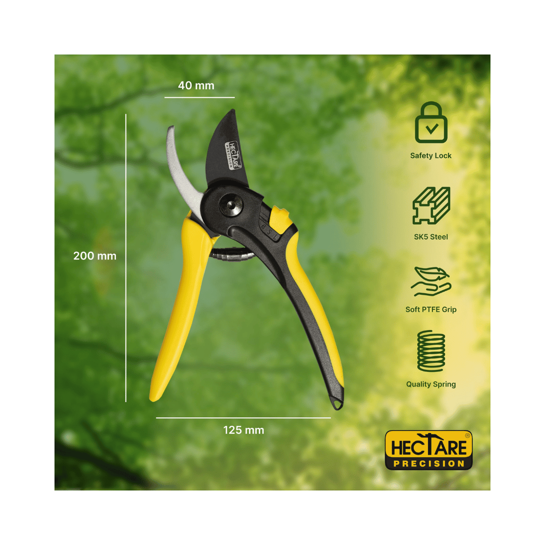 Hectare Precision Bypass Pruning Secateur - Large | Buy Online Now