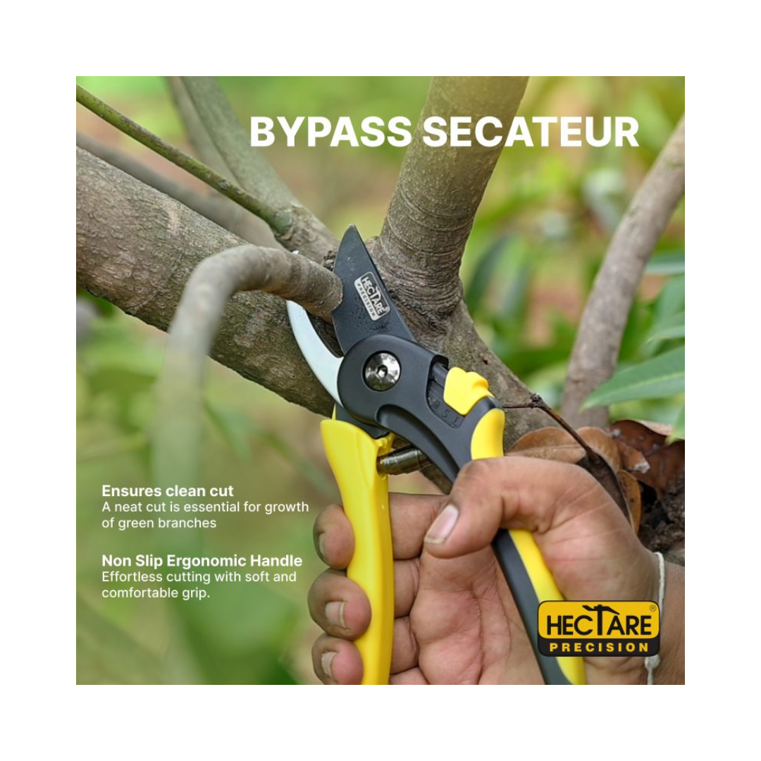 Hectare Precision Bypass Pruning Secateur - Large | Buy Online Now