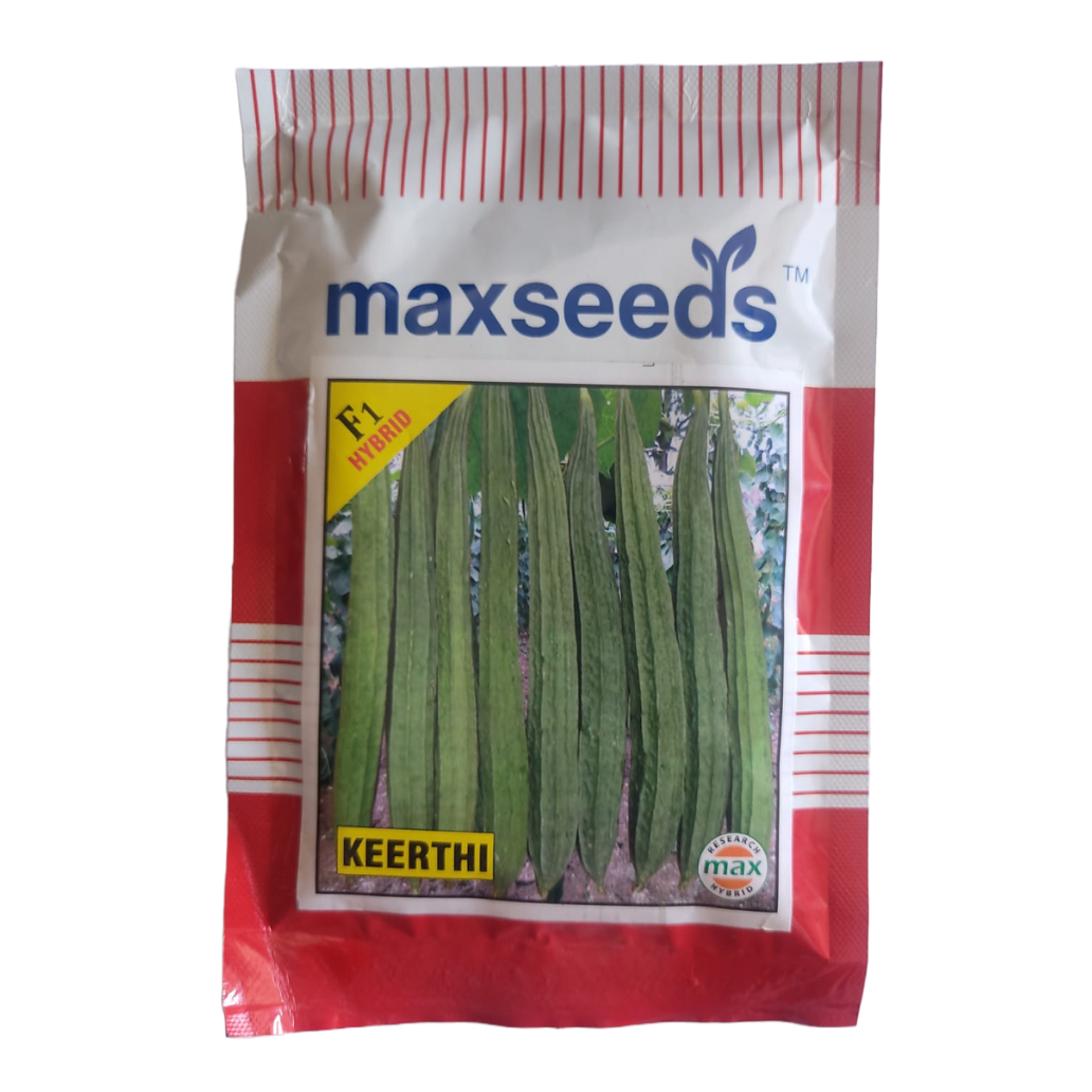 Keerthi Ridge Gourd Seeds - Max | F1 Hybrid | Buy Online at Best Price