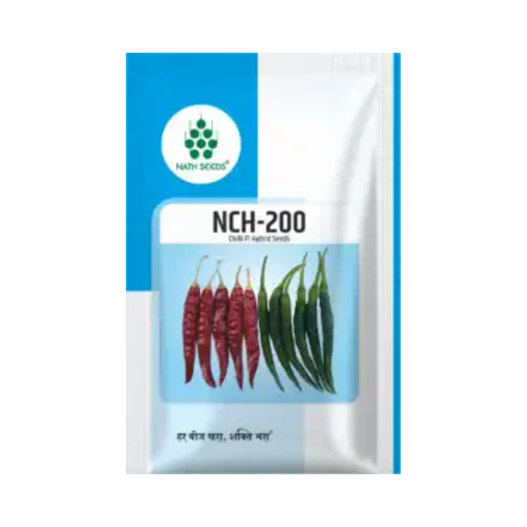 NCH-200 Chilli Seeds - Nath | F1 Hybrid seeds | Buy Online at Best Price