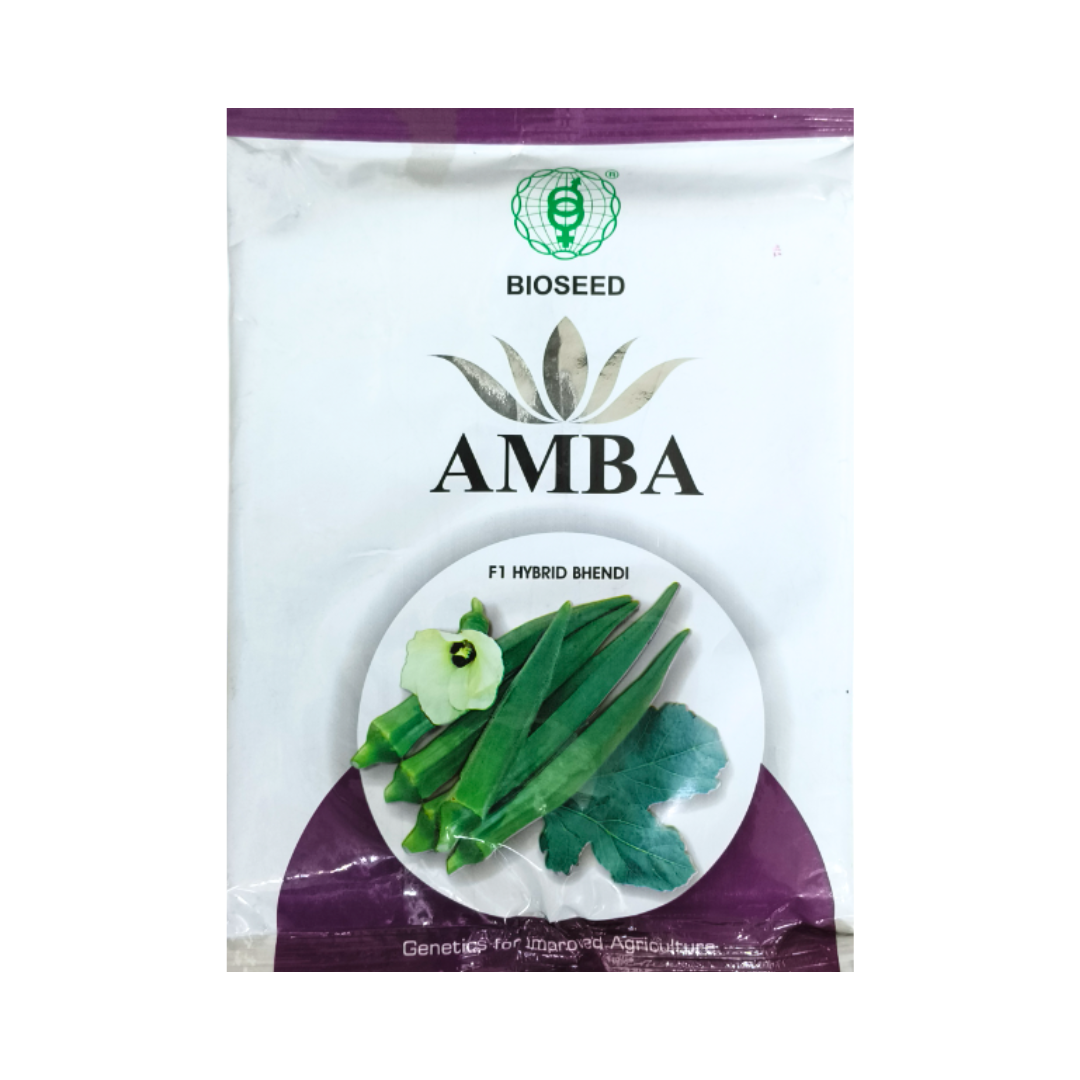 Amba Bhendi (Okra) Seeds - Bioseed | F1 Hybrid | Buy Online Now