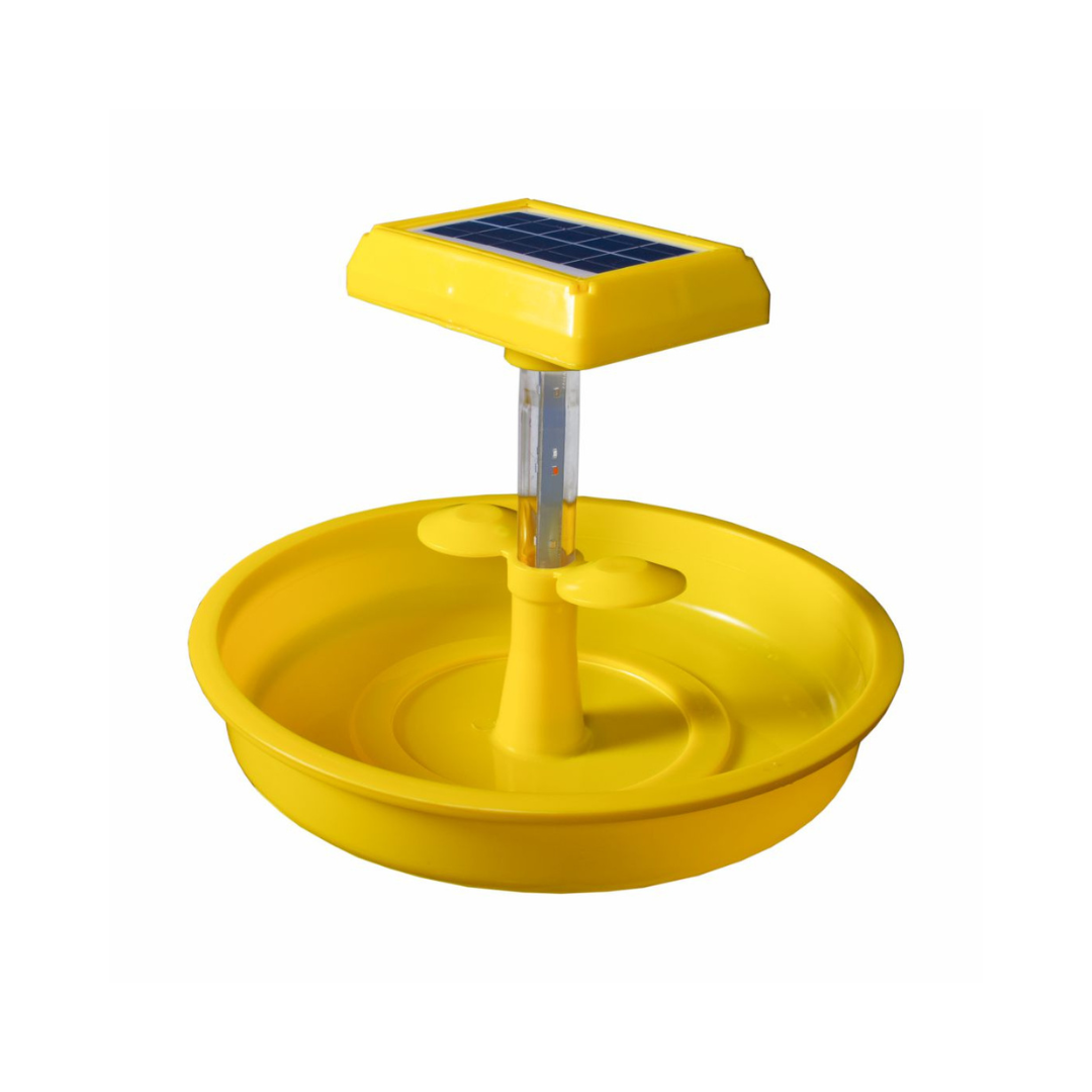 Solar Minichargeable Insect Light Trap to Control Flying Insect