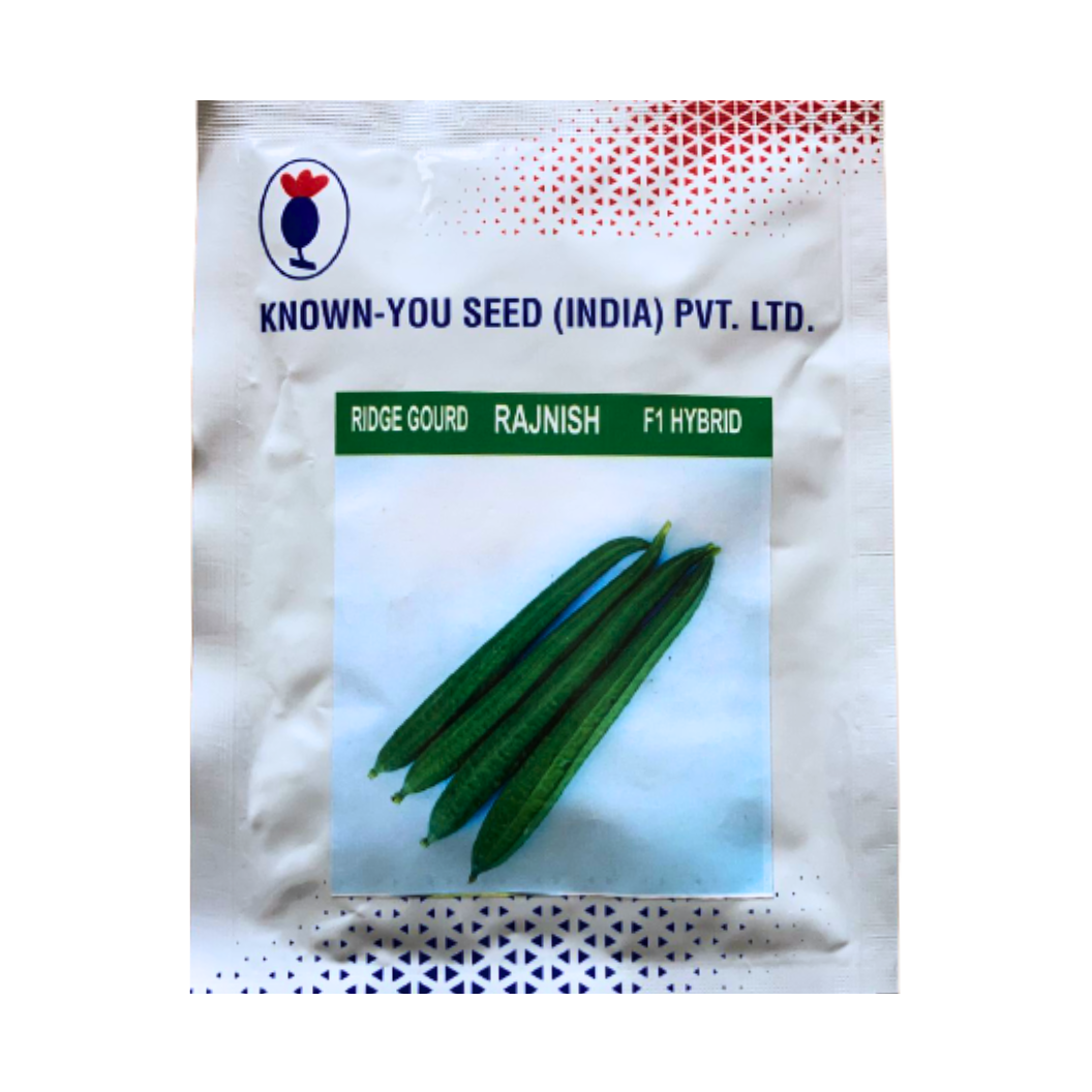 Rajnish Ridge Gourd Seeds - Known You | F1 Hybrid | Buy Online at Best Price