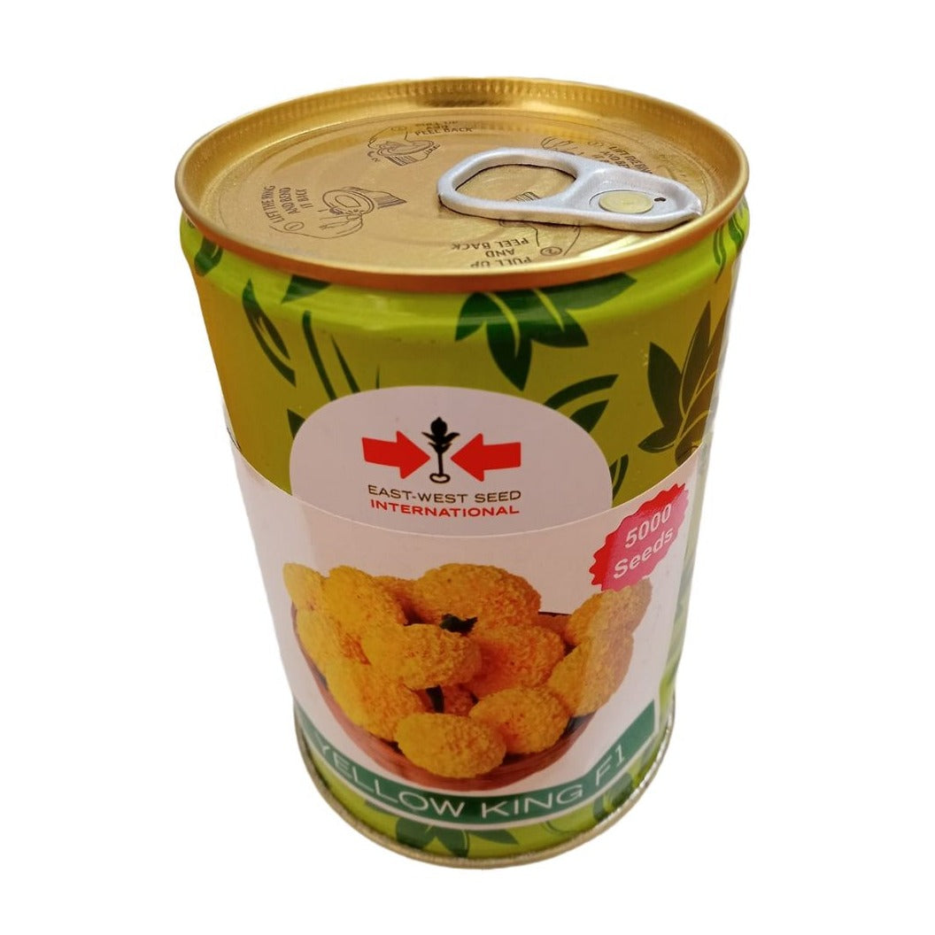 Yellow King Marigold Seeds - East West | F1 Hybrid | Buy Online Now