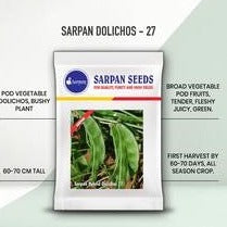 Sarpan Dolichos -27 Seeds | F1 Hybrid | Buy Online at Best Price