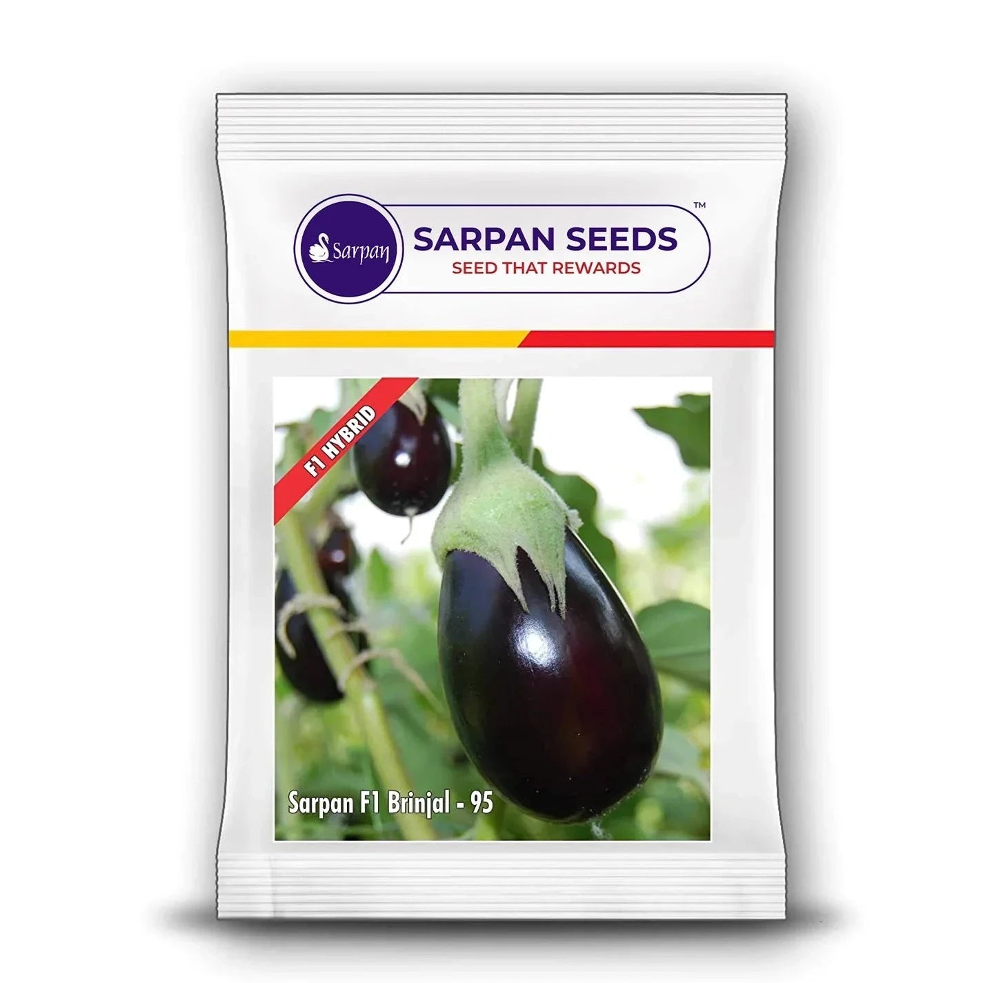 Sarpan - 95 Brinjal Seeds | F1 Hybrid | Buy Online at Best Price
