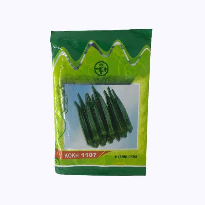 KOKH 1107 Bhindi Seeds - Kaveri | F1 Hybrid | Buy Online Now