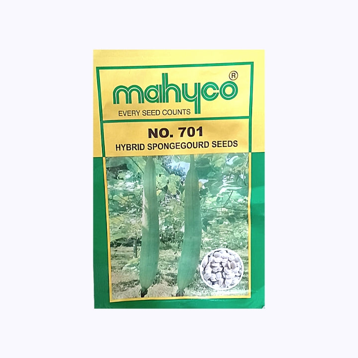 No. 701 Sponge Gourd Seeds - Mahyco | F1 Hybrid | Buy Online Now