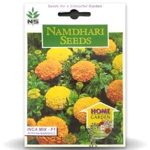 inca marigold seeds NS Inca Mix African Marigold Seeds - Namdhari | F1 Hybrid