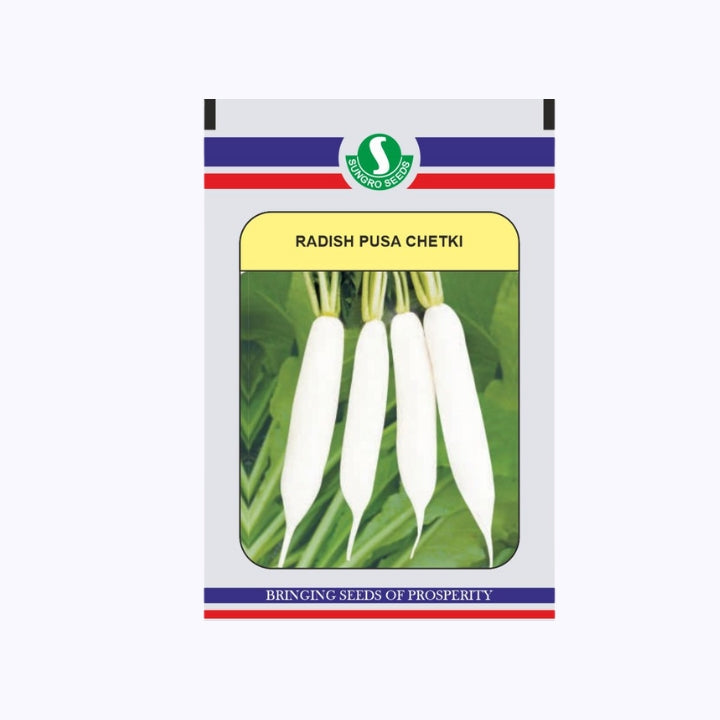 Chetki Long Radish Seeds - Sungro | F1 Hybrid | Buy Online at Best Price