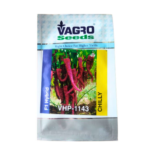 VHP - 1143 Chilli Seeds - Vagro | F1 Hybrid | Buy Online at Best Price