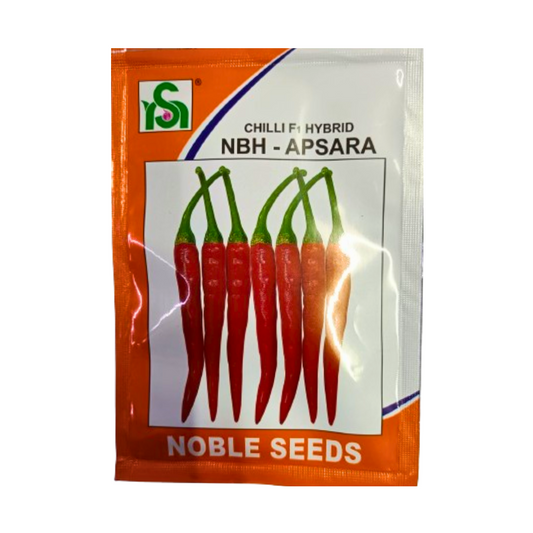 NBH - Apsara Chilli Seeds - Noble | F1 Hybrid | Buy Online at Best Price