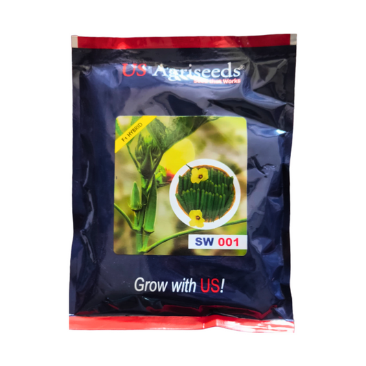 SW 001 Okra Seeds - US Agriseeds | F1 Hybrid | Buy Online at Best Price