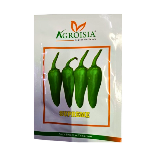 Supreme Chilli Seeds - Agroisia | F1 Hybrid | Buy Online at Best Price