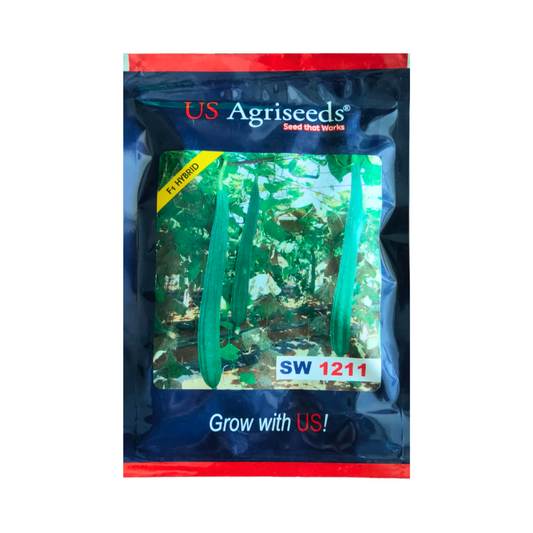 SW 1211 Ridge Gourd Seeds - US Agri | F1 Hybrid | Buy Online at Best Price