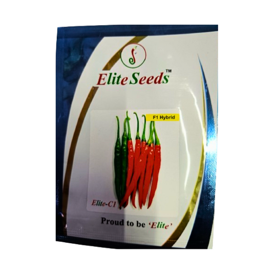 Elite - C1 Chilli Seeds | F1 Hybrid Mirchi | Buy Online at Best Price