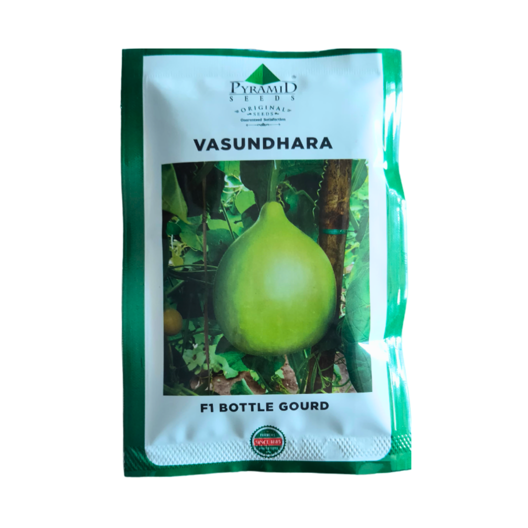 Vasundhara Bottle Gourd Seeds - Pyramid | F1 Hybrid | Buy Online at Best Price