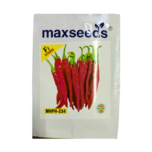 MHPH - 234 Chilli Seeds - Max | F1 Hybrid | Buy Online at Best Price