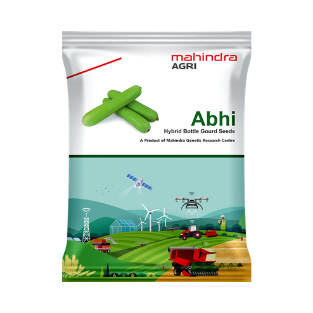 Abhi Bottle Gourd Seeds - Mahindra Agri | F1 Hybrid | Buy Online at Best Price