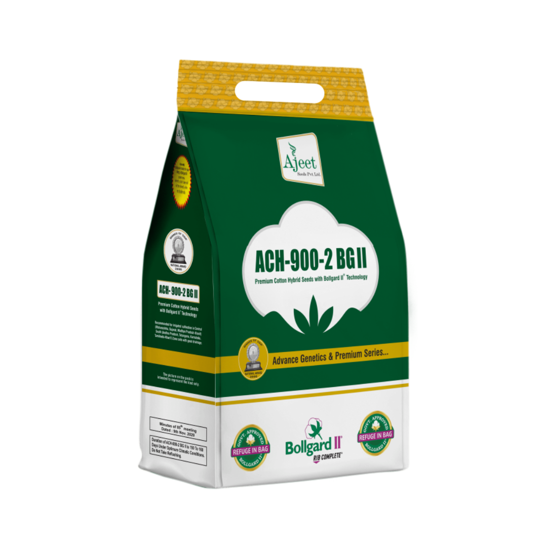 ACH-900 BG-II Cotton Seeds - Ajeet | F1 Hybrid | Buy Online Now - DesiKheti