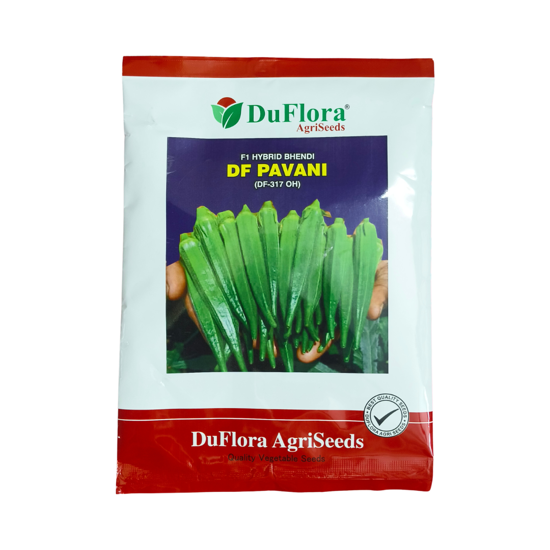 DF Pavani Bhendi Seeds - DuFlora | F1 Hybrid | Buy Online at Best Price – Desikheti
