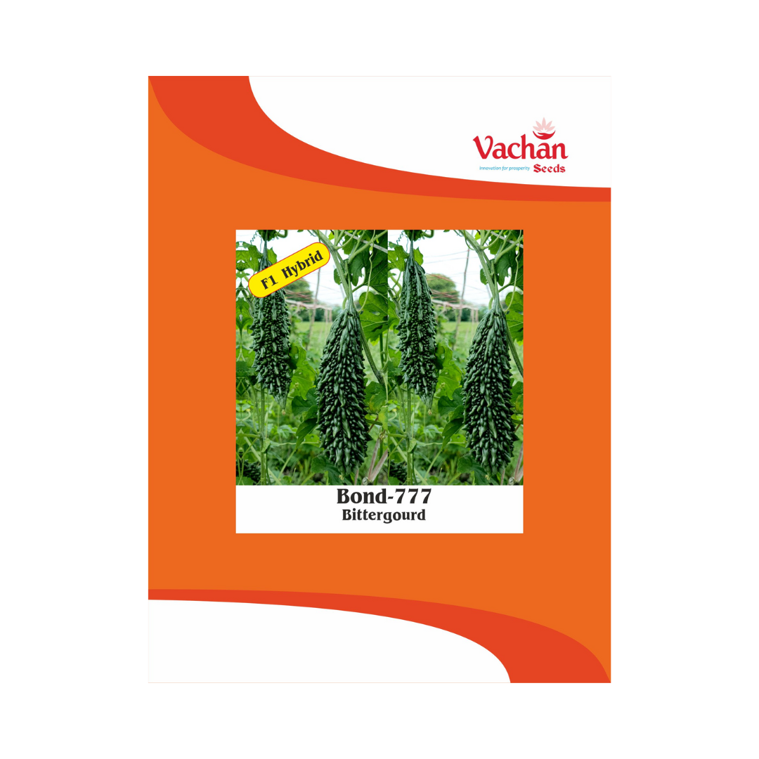 Bond-777 Bitter Gourd Seeds - Vachan | F1 Hybrid | Buy Online Now