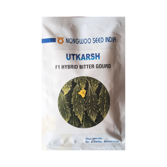 Utkarsh Bitter Gourd Seeds - Nongwoo | F1 Hybrid | Buy Now - DesiKheti