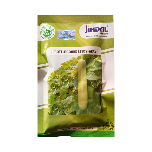 Arav Bottle Gourd Seeds - Jindal Seeds | F1 Hybrid | Buy Online Now