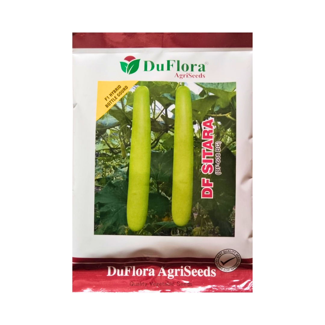 DF Sitara Bottle Gourd Seeds - Duflora | Buy Online Now - DesiKheti