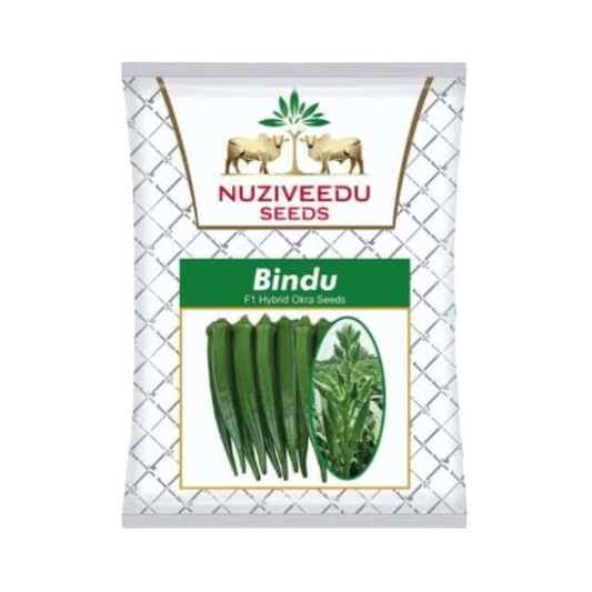 Bindu Okra (Bhindi) Seeds - Nuziveedu | F1 Hybrid | Buy Online at Best Price