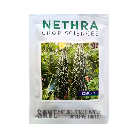 Komal Bitter Gourd Seeds - Nethra Crop Sciences | F1 Hybrid | Buy Now