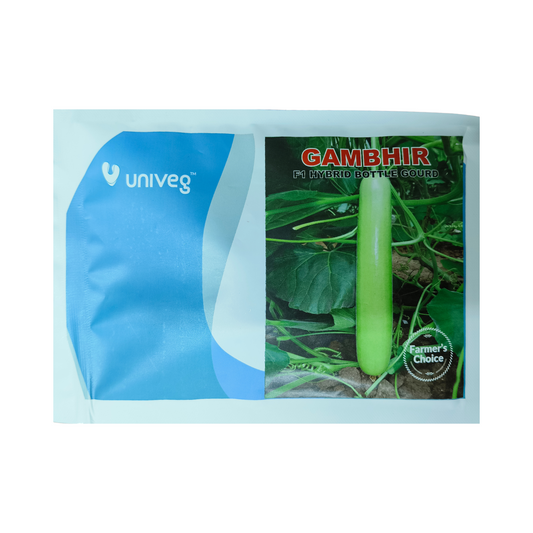 Gambhir Bottle Gourd Seeds - Univeg | F1 Hybrid | Buy Online Now