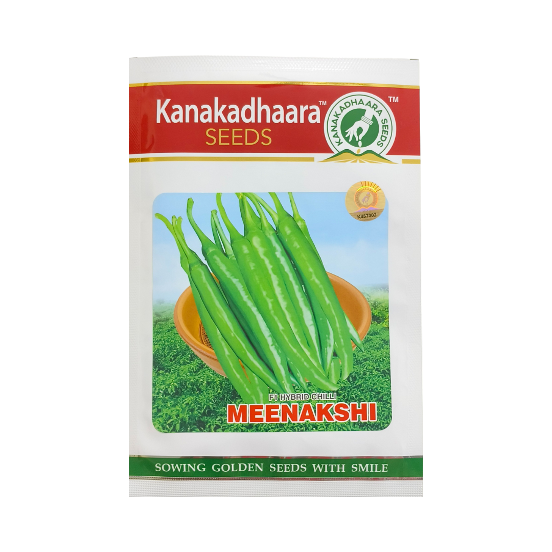 Meenakshi Chilli Seeds - Kanakadhaara Seeds | F1 Hybrid | Buy Online Now