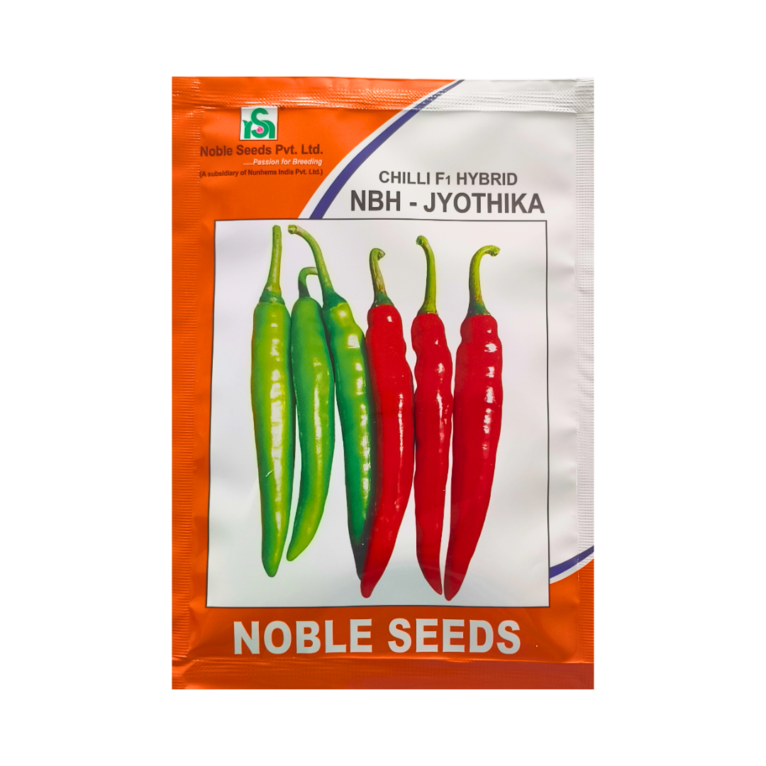 NBH - Jyothika Chilli Seeds - Noble | F1 Hybrid | Buy Online Now
