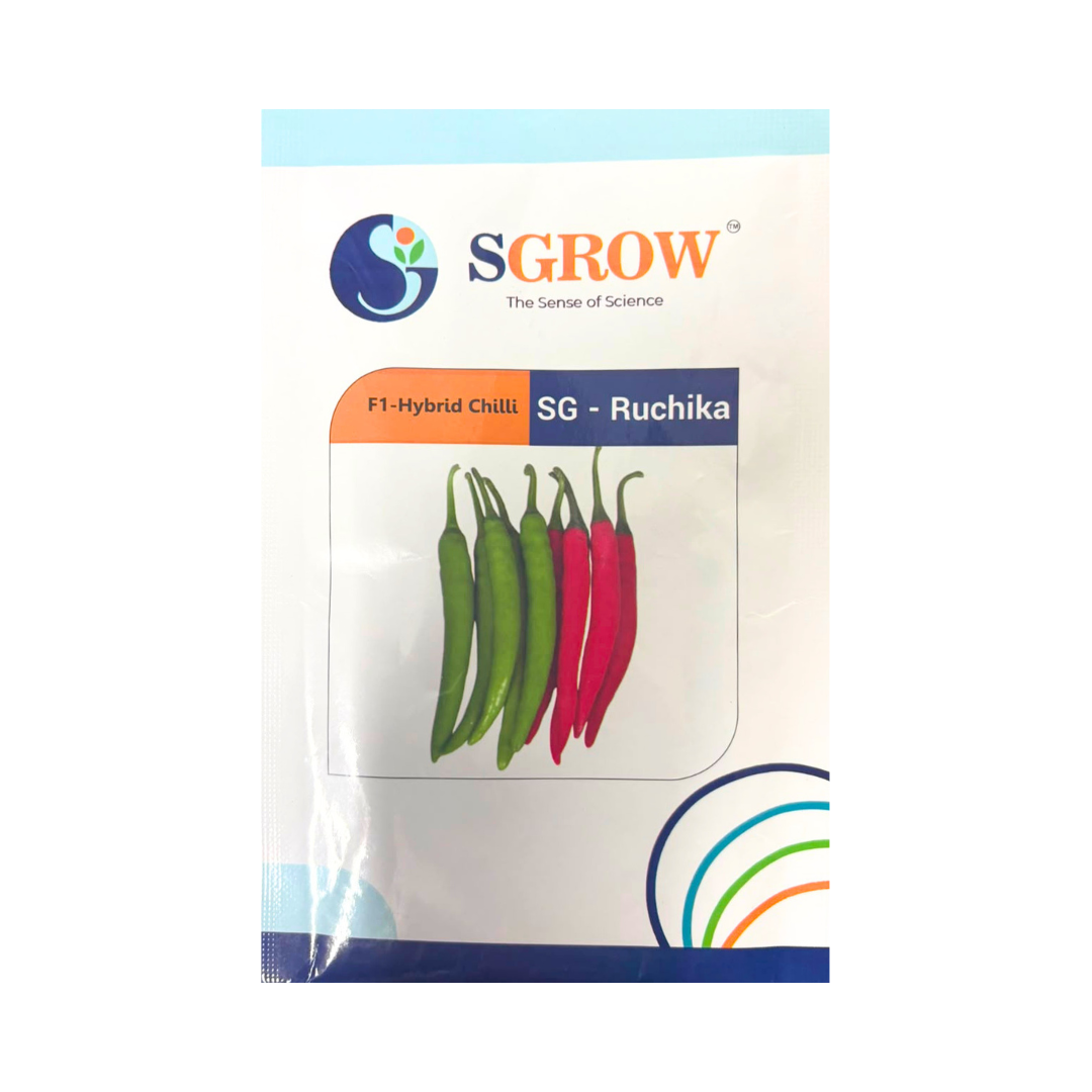 SG-Ruchika Chilli Seeds - Sgrow | F1 Hybrid | Buy Online at Best Price