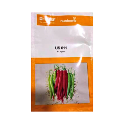 US 611 Chilli Seeds - Nunhems | F1 Hybrid | Buy Online at Best Price