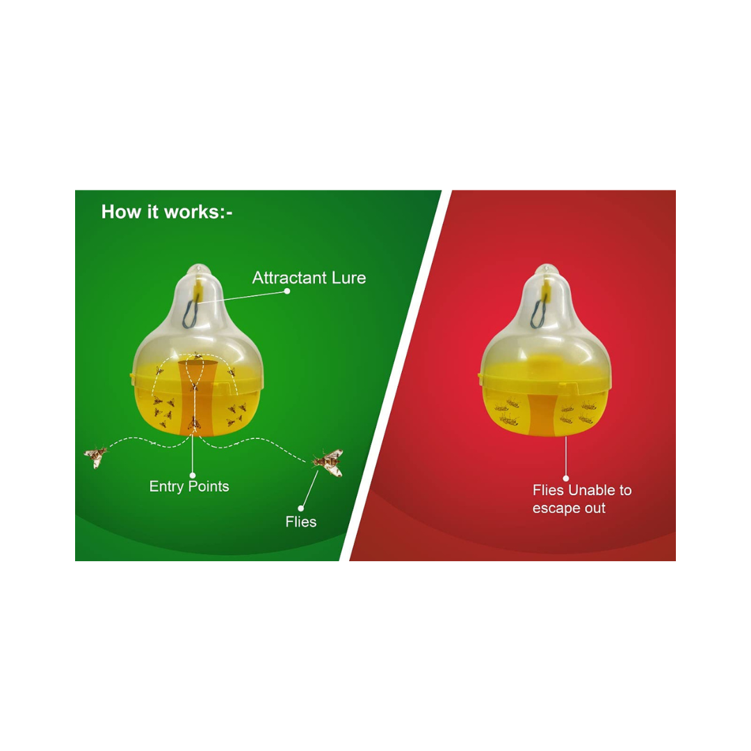 Chipku - Bactocera Dorsalis Fruit Fly Outdoor maxplus/Macphill Pheromone Trap with Lure