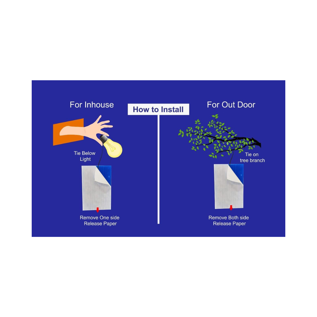 Chipku - Blue Sticky Trap Size A5 | Buy Online at Best Price Now