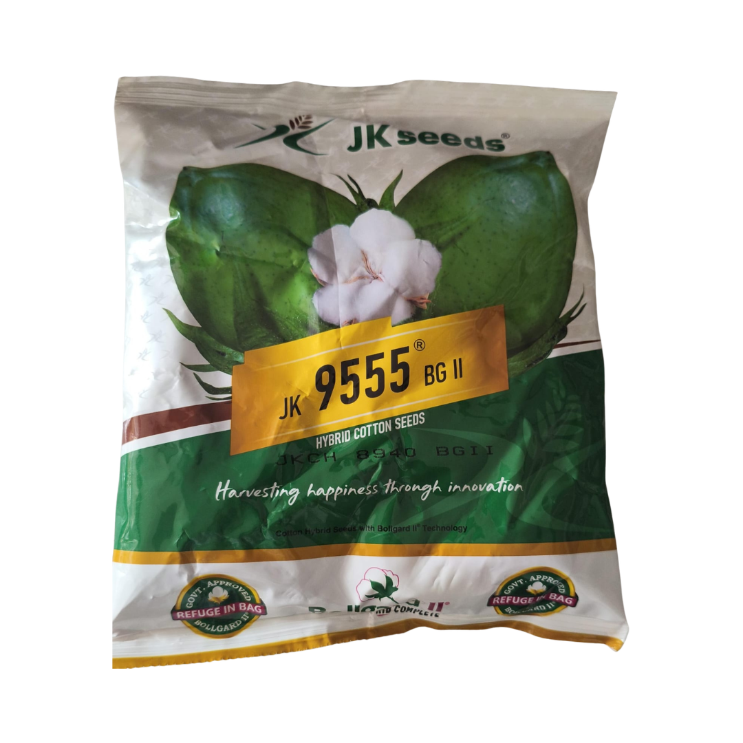JK 9555 BG II Cotton Seeds - JK Seeds | F1 Hybrid | Buy Online Now