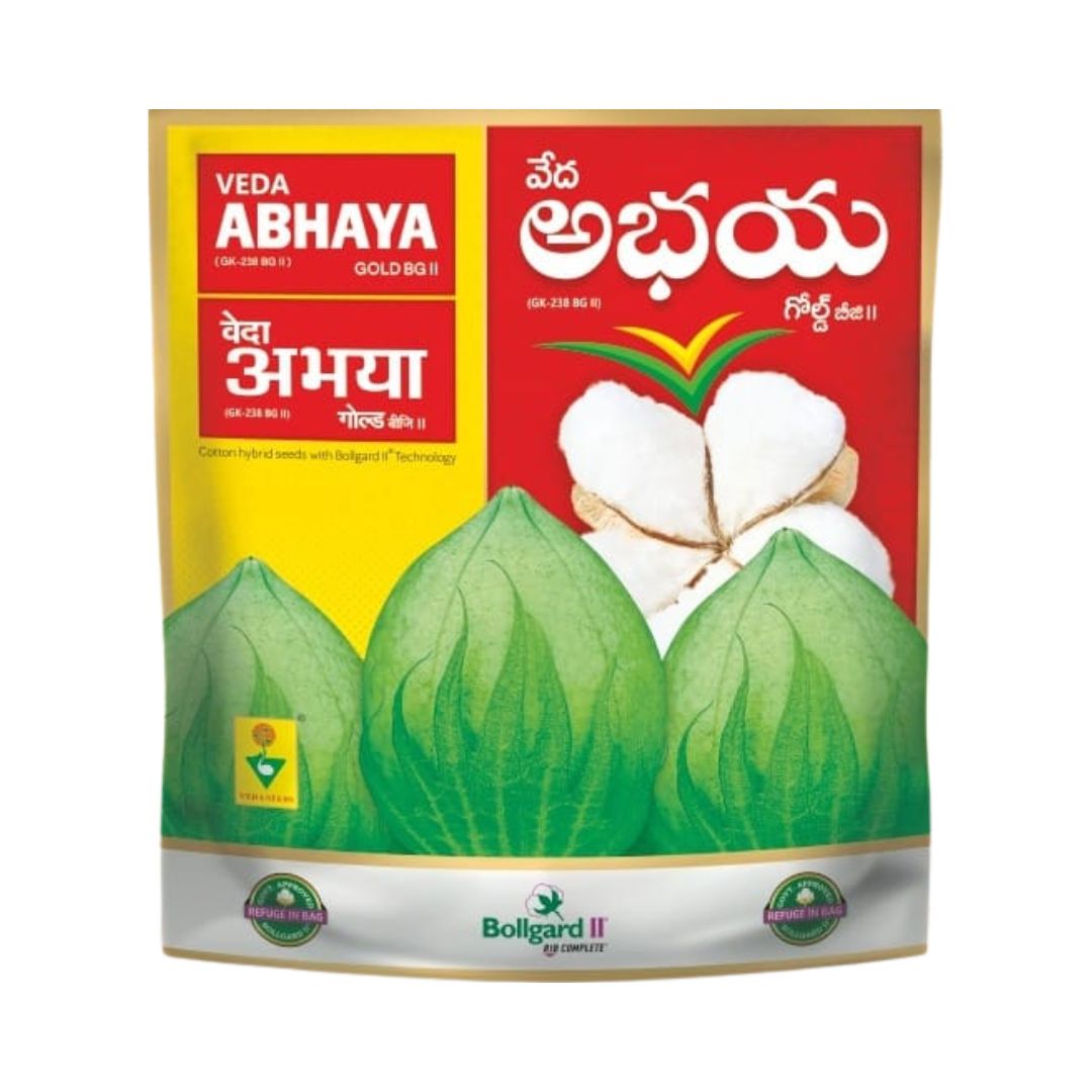 Veda Abhaya Gold Cotton Seeds | F1 Hybrid | Buy Online at Best Price