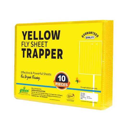 Eco Yellow Sticky Trap Size A5 - Green Revolution | Buy Online Now